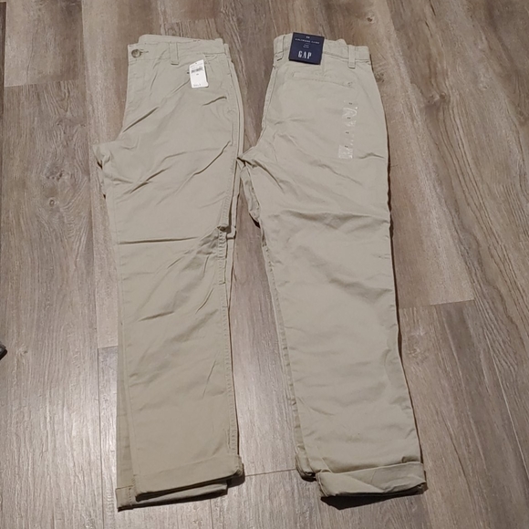 Chino school uniform kackie pants lot of 2 - Picture 1 of 5